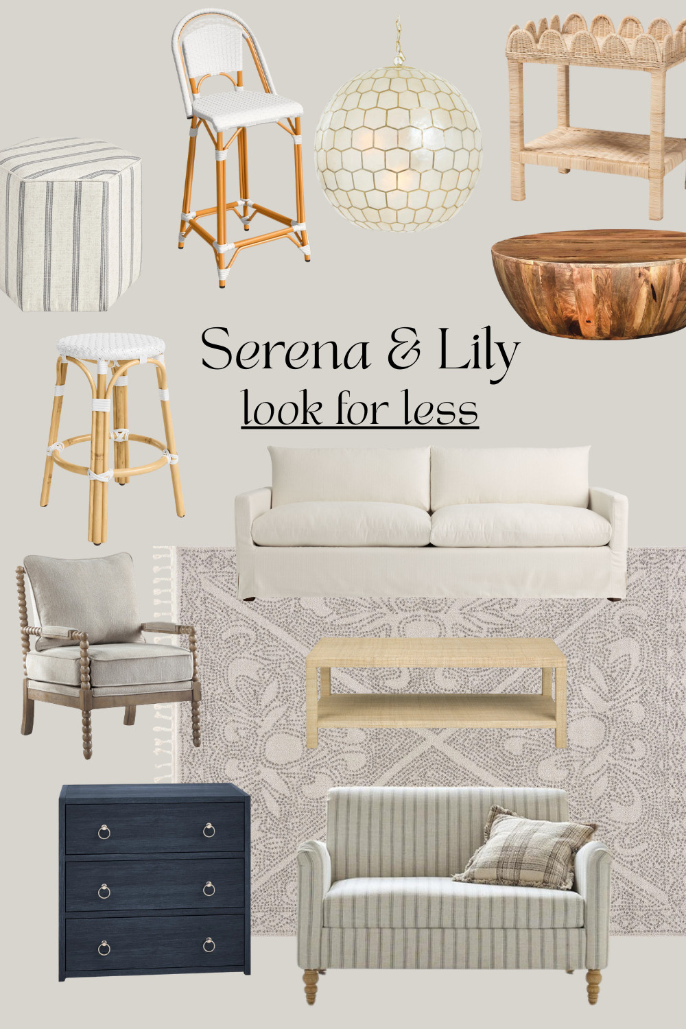 Best Serena & Lily Dupes 2025! I found the best save vs splurge home decor. Love these affordable designer dupes. High-End Look for Less. Chic Home Finds on a Budget. Lookalikes for Expensive Home Decor. copy cat similar look for less budget friendly affordable 
#serenaandlilyinspired #lookforless #affordableluxury #homefinds #affordablefinds #designerdupes #furniturefinds #homeaccent 

 

#LTKSeasonal #LTKHome #LTKSaleAlert