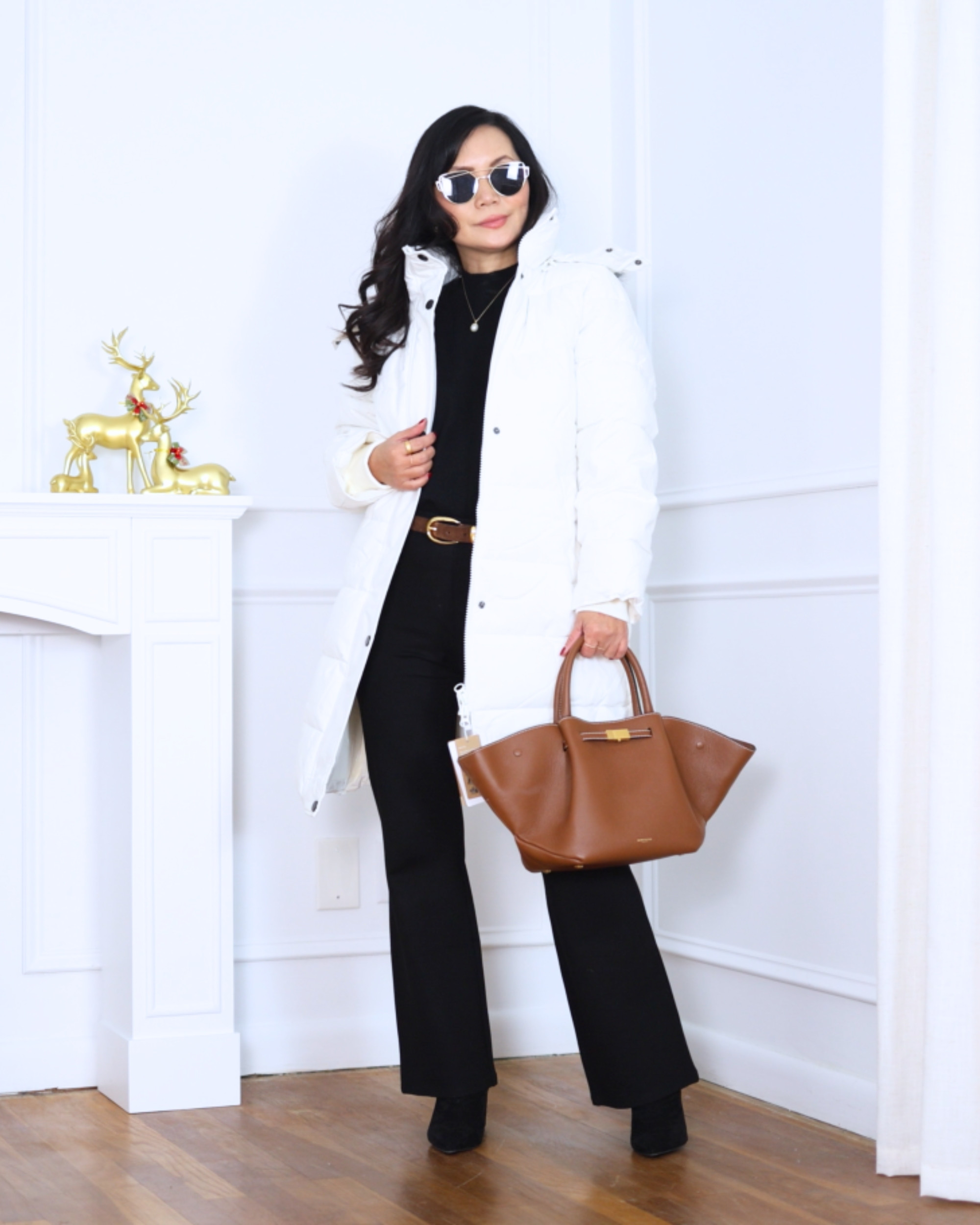 A cozy puffer from Walmart paired with sleek bootcut pants from Quince—simple, warm, and effortlessly put-together for everyday winter moments. I’m 5’2, wearing size XS.

#LTKootd #LTKOver40 #LTKPetite