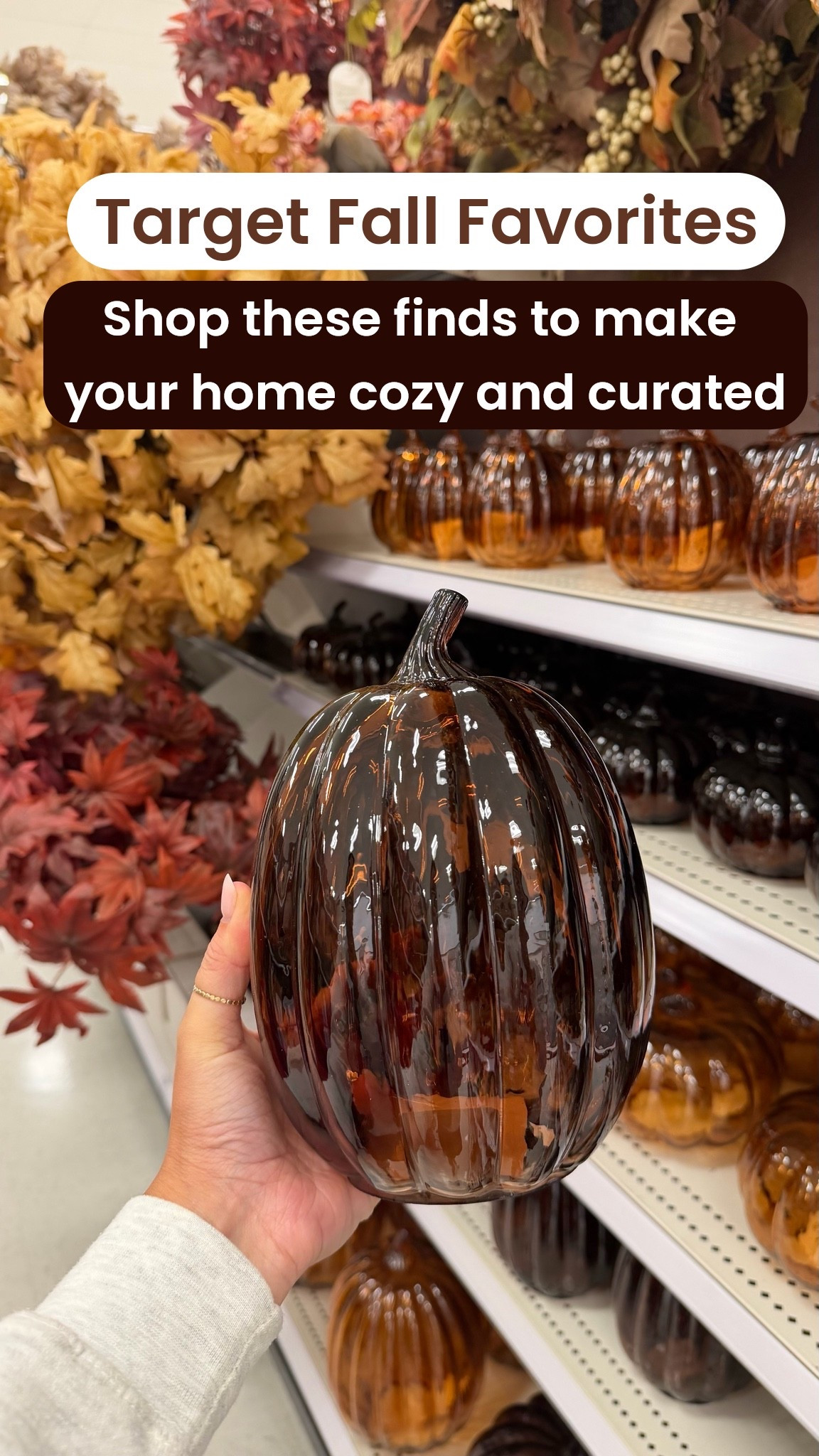 Fall Target favorites are here 🍂🤎 So many cozy, elevated finds to make your home feel ready for the season without spending a fortune. From warm textures to pretty seasonal accents, these are the pieces I’m loving for fall!

#TargetFinds #TargetHome #FallDecor #FallHomeDecor #CozyHome #AffordableHomeDecor #TargetStyle #FallHome

#LTKSeasonal #LTKSaleAlert #LTKHome