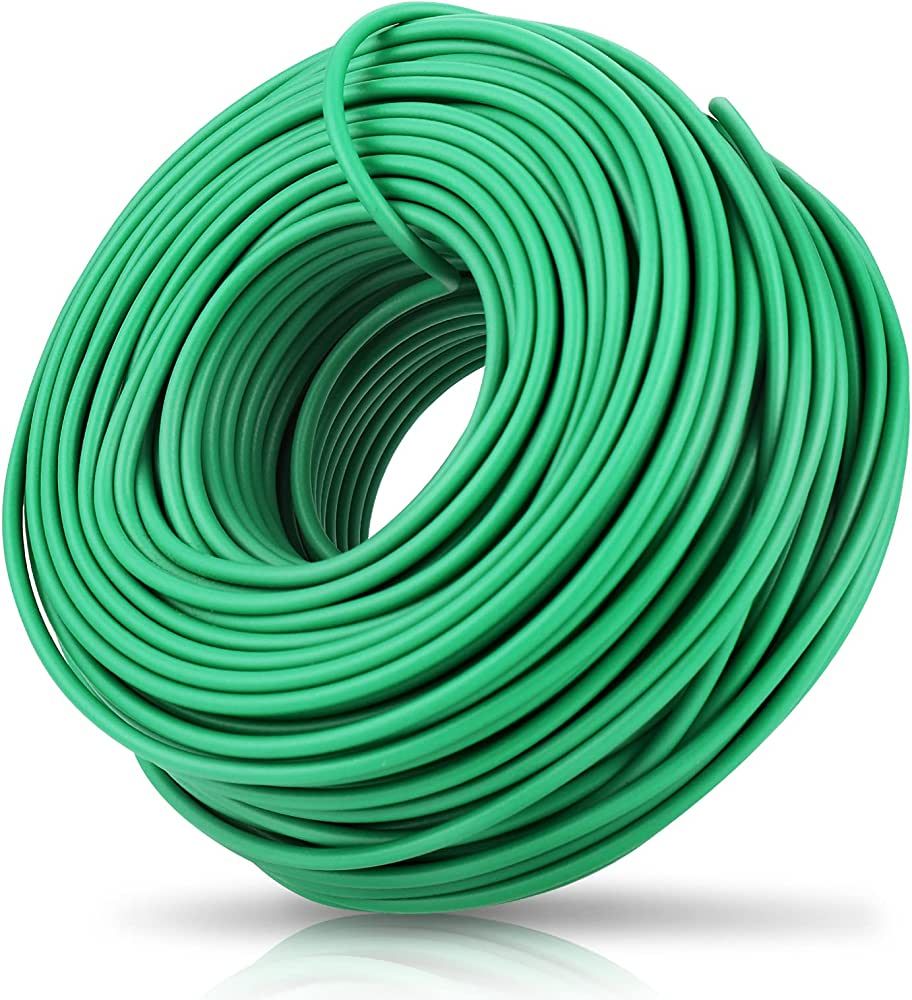 YDSL 100 Feet Soft Tie for Plants, Green Twist Garden Ties Gardening Supplies for Supporting Clim... | Amazon (US)