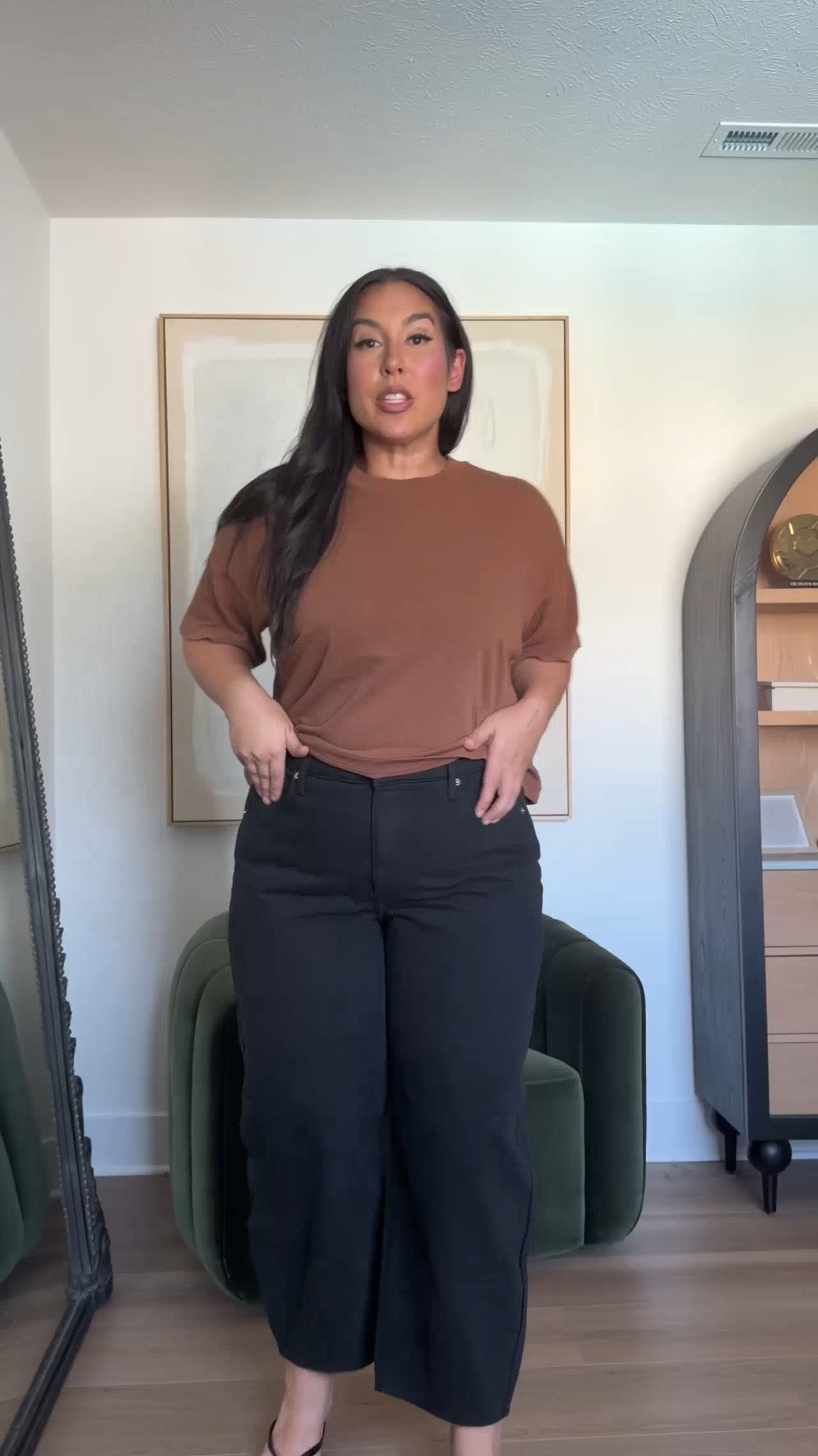 I ordered the jeans ($38!!!) in both black and brown because they're such a good fall wardrobe staple

Wearing a 16

target fashion, target finds, affordable outfits, fall outfit ideas, mid size fall outfits, affordable jeans, midsize jeans for fall 

 #LTKootd #LTKMidsize
