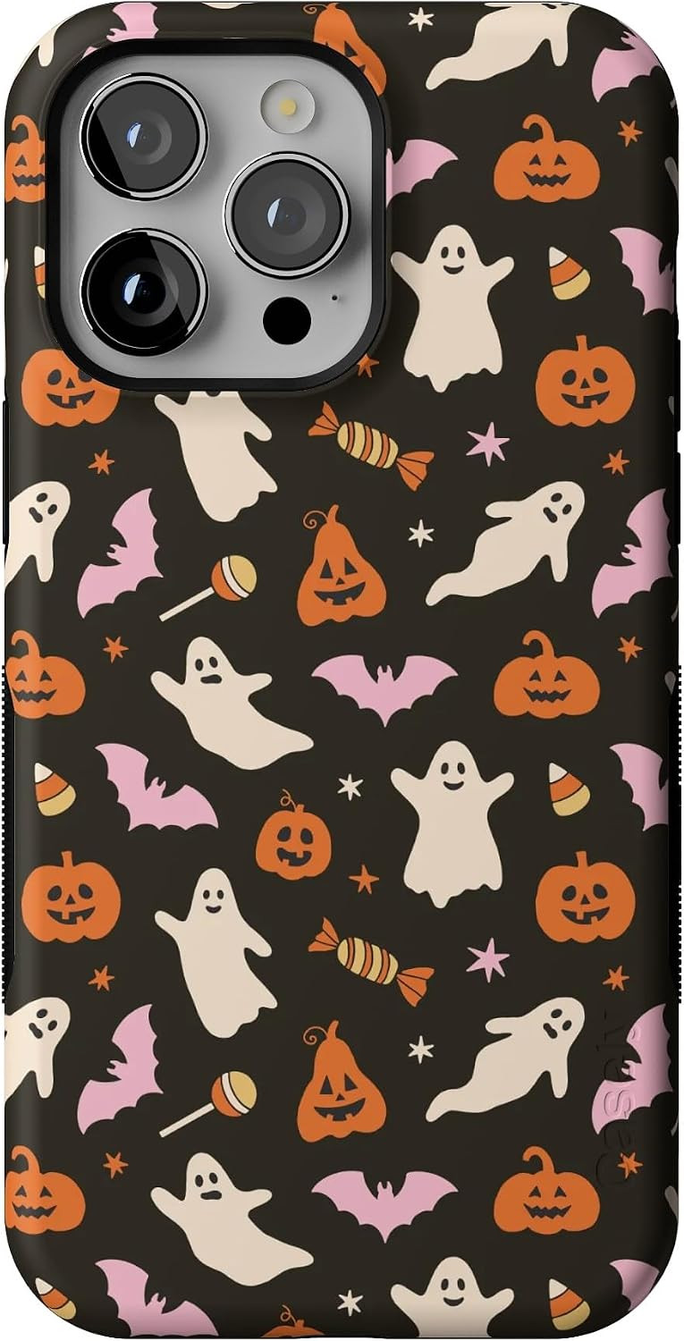 Casely iPhone 14 Pro Max Case | Trick or Treat | Sweet Halloween | Bold Protective Design | MagSafe Compatible Design | Amazon (US)