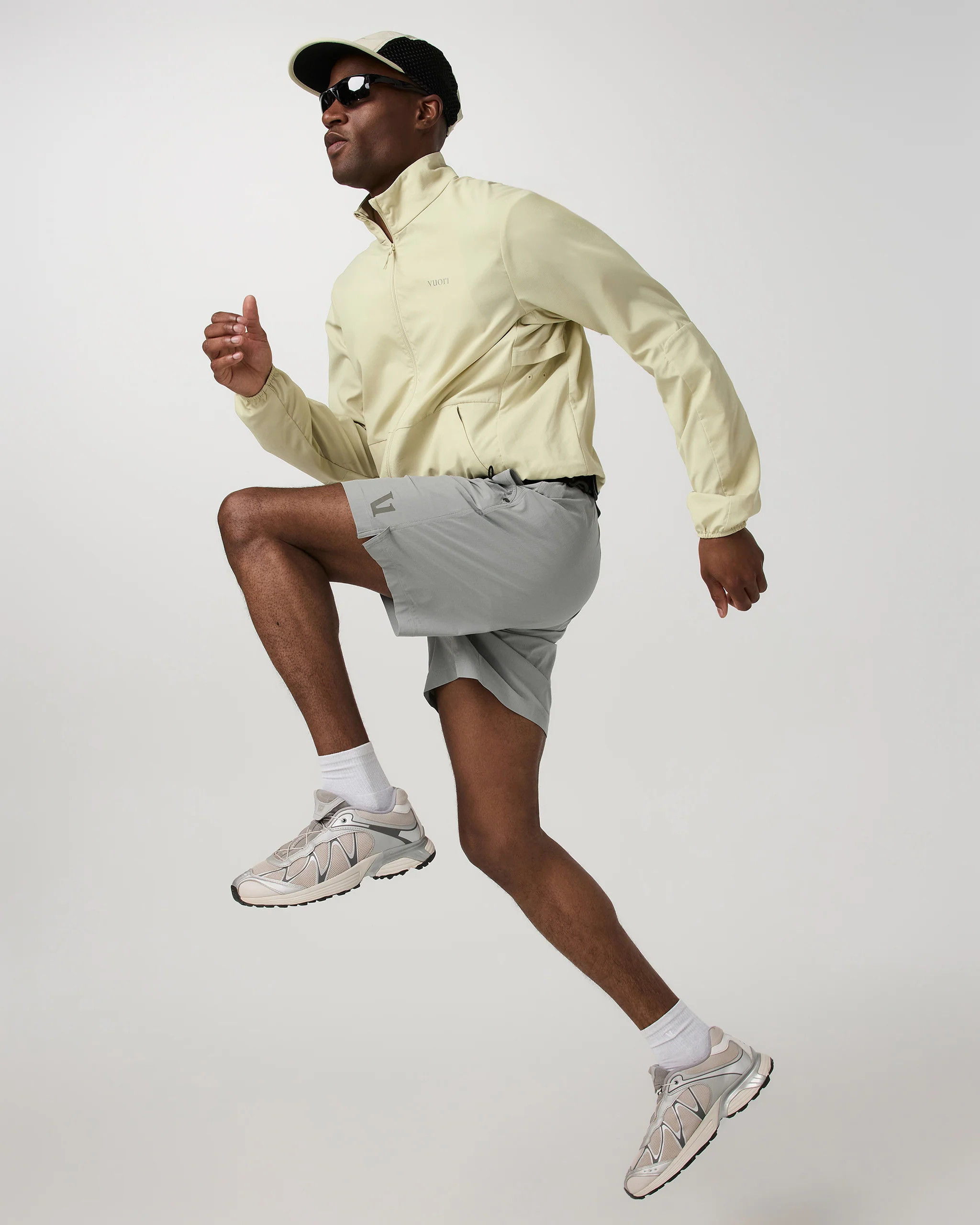 Vuori HardKore Short Lined 7" | Slate Rock Performance Shorts | Vuori Clothing (US & Canada)