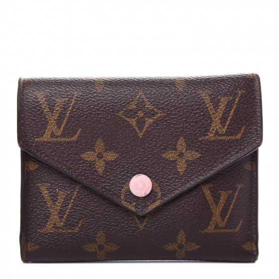 LOUIS VUITTON Monogram Victorine Wallet Rose Ballerine | Fashionphile