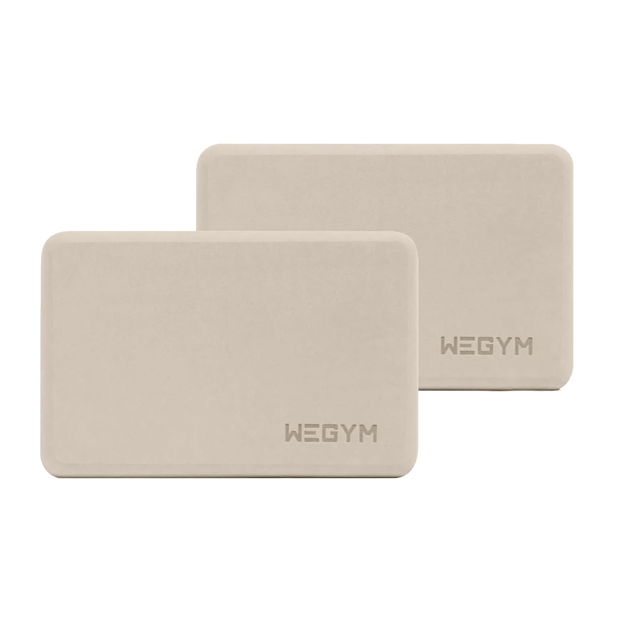 WeGym Yoga blocks with Anti-Slip, Comfortable Grip, Sturdy Sides for Secure Workouts at Home, for... | Amazon (US)