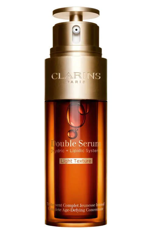 Clarins Double Serum Light Texture Firming & Smoothing Anti-Aging Concentrate at Nordstrom, Size 1.7 Oz | Nordstrom