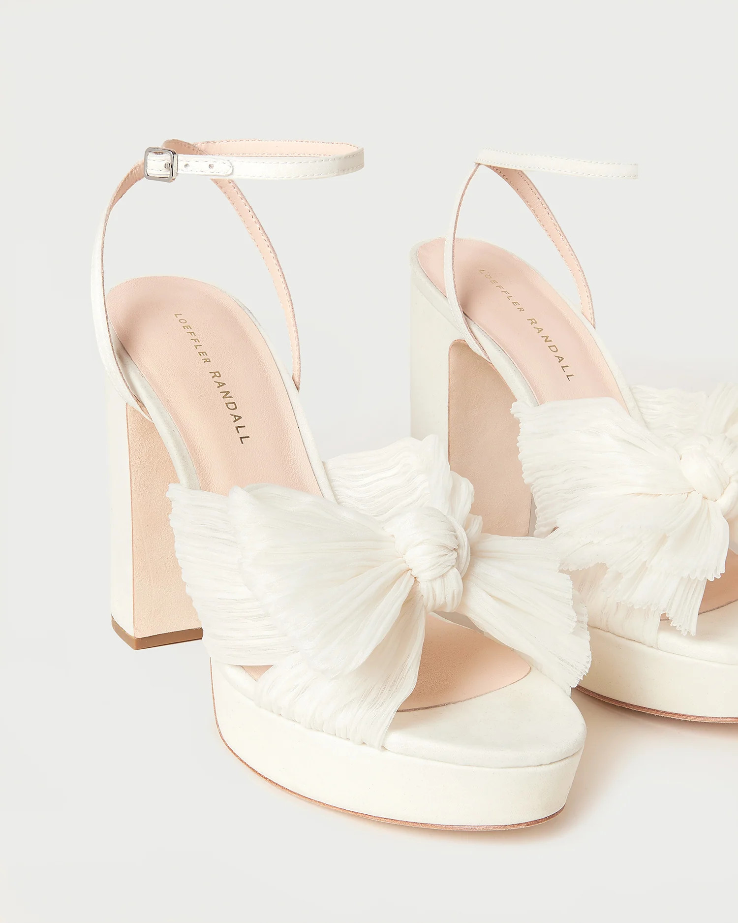 Natalia Pearl Platform Bow Heel | Loeffler Randall