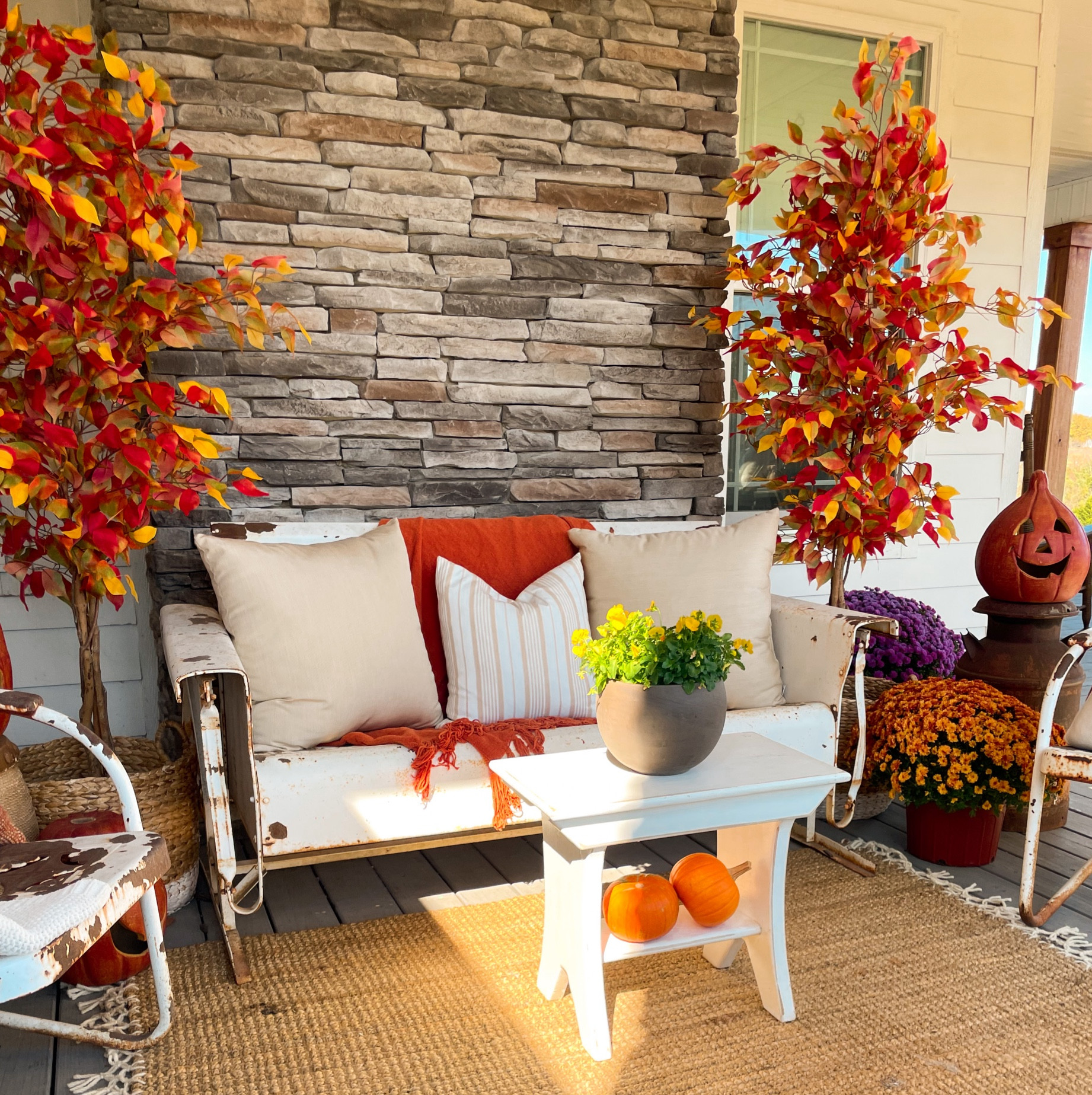 In love with these faux fall Ficus tree🍁 

#LTKHalloween #LTKHoliday #LTKSeasonal
