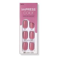 Kiss Petal Pink imPRESS Color Press-On Manicure | Ulta