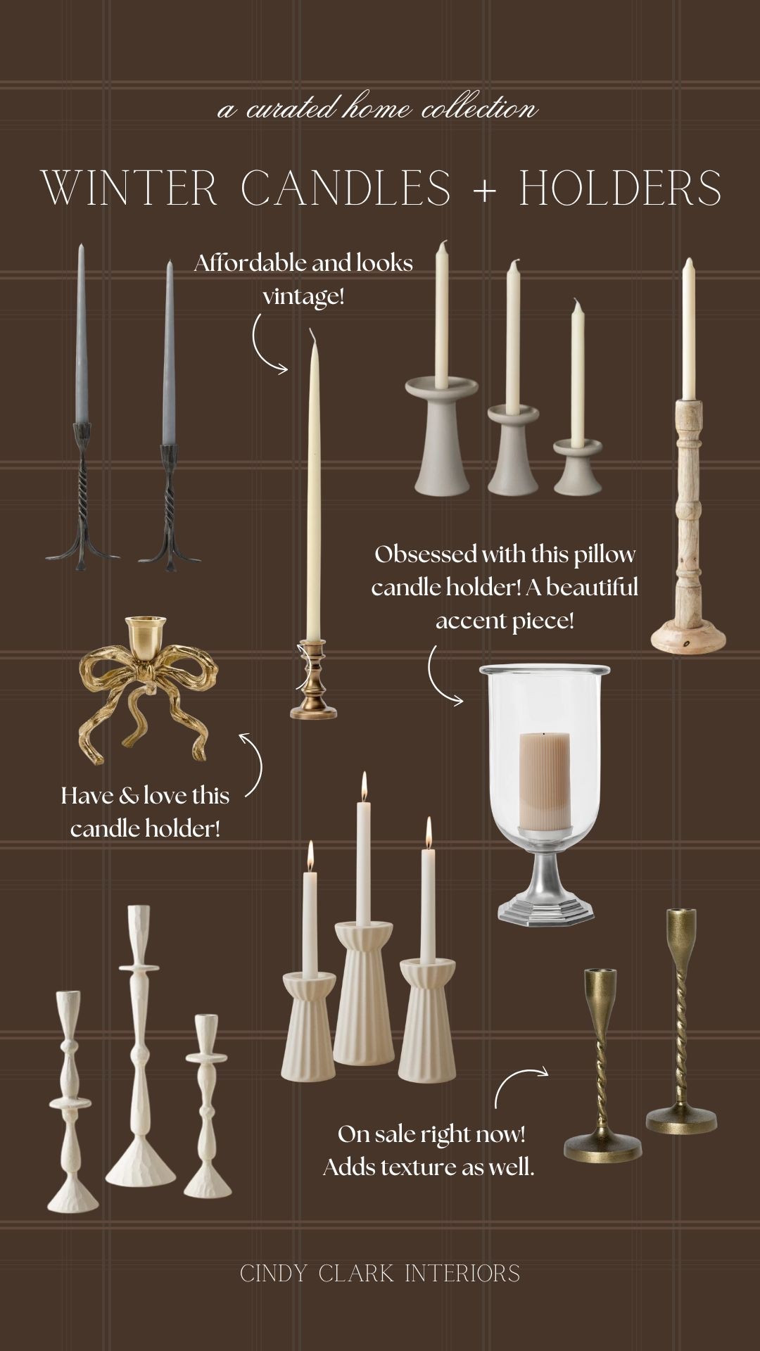 Candle holders are one of the easiest ways to add charm and warmth to any space! I have rounded up some favorites at all price points if you’re looking for that extra touch post holidays!

#LTKHome #LTKSaleAlert