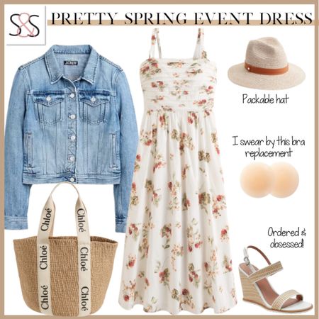 A cute floral dress is perfect for spring! Layer with a jacket and dress it up with a great sandal!

#LTKStyleTip #LTKSeasonal #LTKTravel