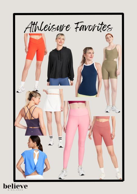 Athleisure is a great way to deal with the heat wether it’s for a casual outfit or a a vacation outfit to go to walking or even a work out outfit. 

#LTKFitness #LTKSeasonal #LTKFind