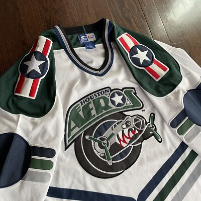 Vintage HOUSTON AEROS Starter Hockey Jersey Minor League IHL Men’s XL  | eBay | eBay US