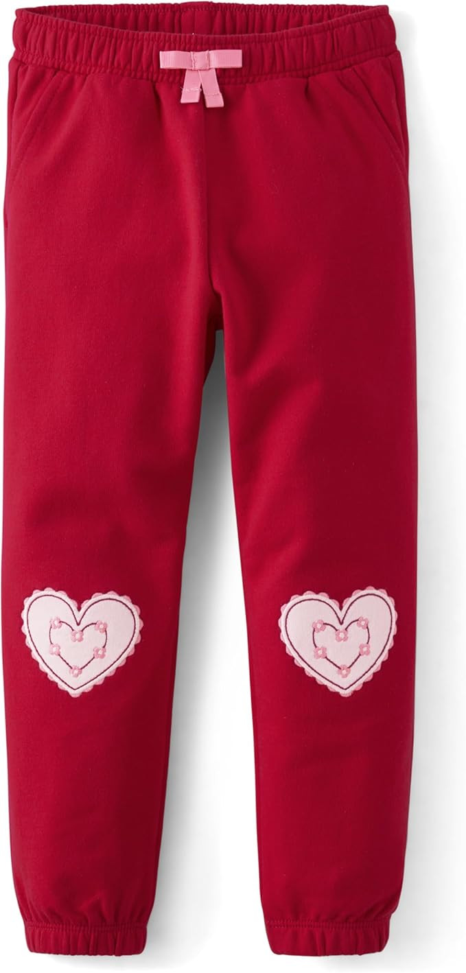 Gymboree Girls' and Toddler Fleece Jogger Sweatpants | Amazon (US)