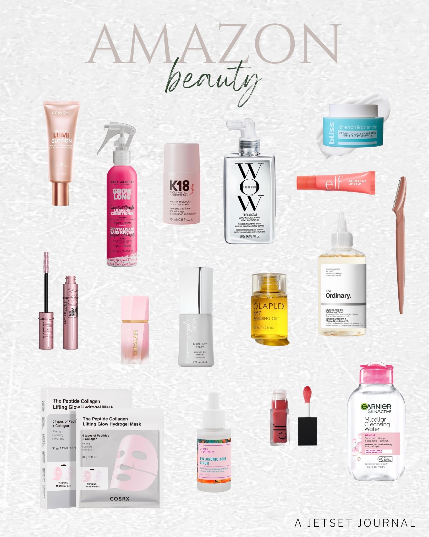 Want to give your routine a little upgrade? Check out these new beauty finds from Amazon!
plaplex, k18 hair mask, kenra hair protectant spray, elf lip balm, maybelline sky high mascara, sheglam liquid blush, haircare, winter to spring beauty, winterto spring makeup, beauty must have, beauty finds, amazon beauty, affordable finds, amazon favorite

#LTKU #LTKBeauty #LTKSeasonal