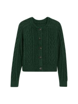 Cozy Cable-Knit Cardigan for Women | Old Navy (US)