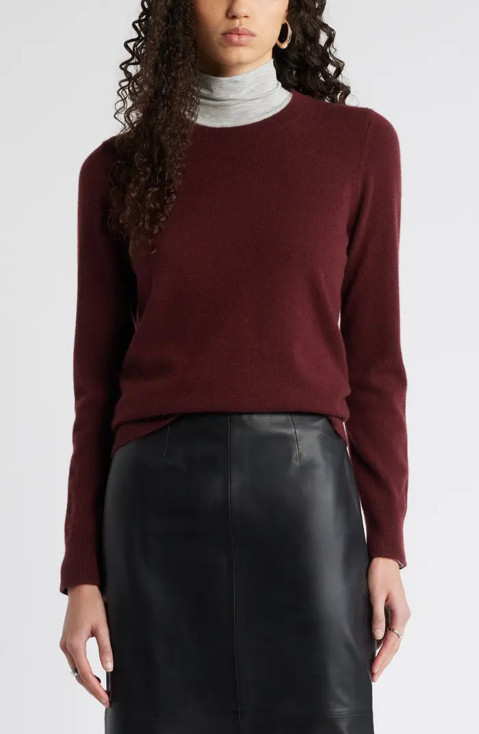 Crewneck Cashmere Sweater | Nordstrom
