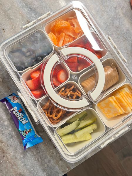 Amazing snack box. Perfect for sports games, lake days, etc etc!! 