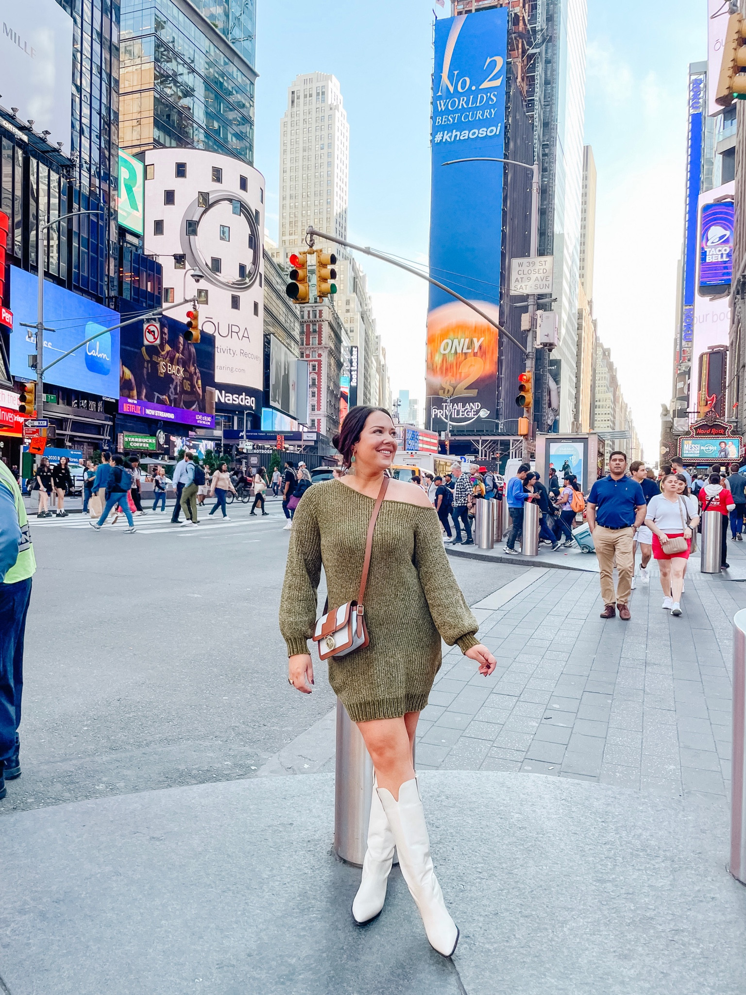 New York in the Fall…groundbreaking.

Sweater dress | western boots | Matisse | Vici Collection | Fall style | cozy outfits | autumn style | affordable outfits 

#LTKfindsunder100 #LTKstyletip #LTKSeasonal