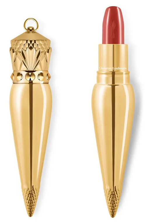 Christian Louboutin Rouge Louboutin Silky Satin Lipstick in Bobo Blush 385 at Nordstrom | Nordstrom