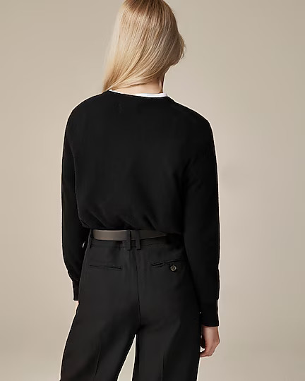 Cashmere classic-fit crewneck sweater | J. Crew US