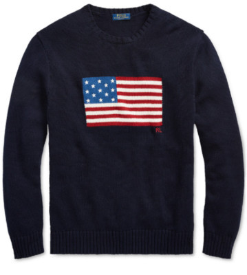Polo Ralph Lauren Men's American Flag Cotton Sweater Navy L Made in CHINA  NWT  | eBay | eBay US