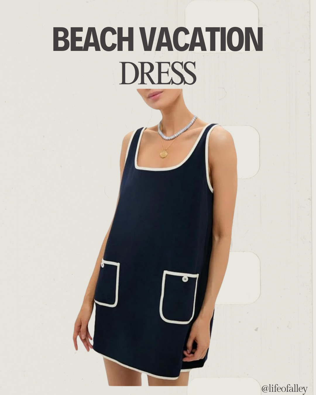 Beach vacation dress! Such a cute and affordable mini dress for summer.  

 #LTKSeasonal #LTKOver40