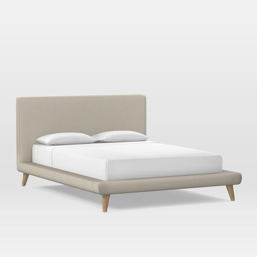 Mod Upholstered Platform Bed | West Elm (US)