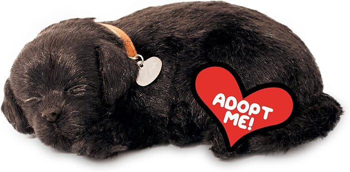Perfect Petzzz - Original Petzzz Black Lab, Realistic, Lifelike Stuffed Interactive Pet Toy, Companion Pet Dog with 100% Handcrafted Synthetic Fur | Amazon (US)