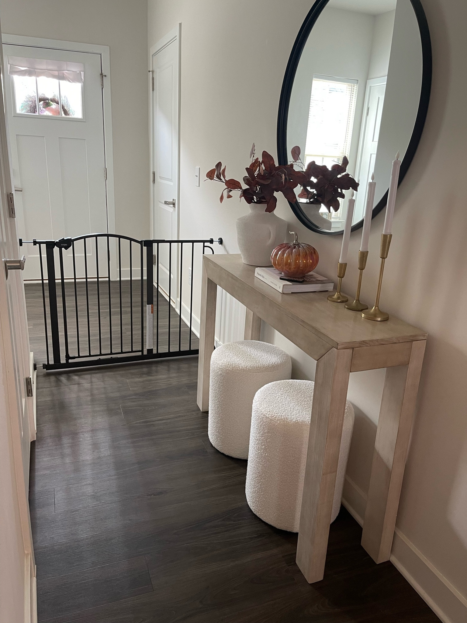 Beautiful and aesthetically pleasing baby gate with door 

#LTKkids #LTKfindsunder100 #LTKhome