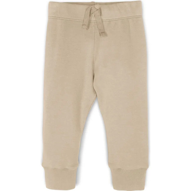 Colored Organics | Classic Cruz Jogger, Clay | Organic Cotton (Beige, Size 12-18M) | Maisonette | Maisonette