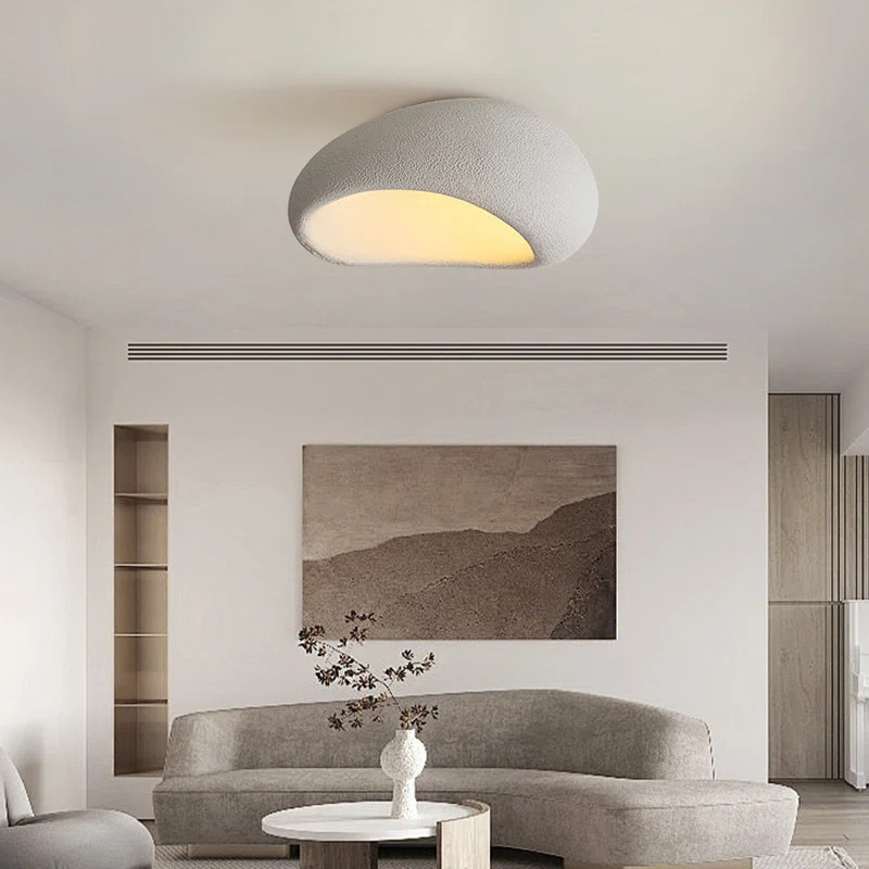 Mehan Plastic Flush Mount | Wayfair North America