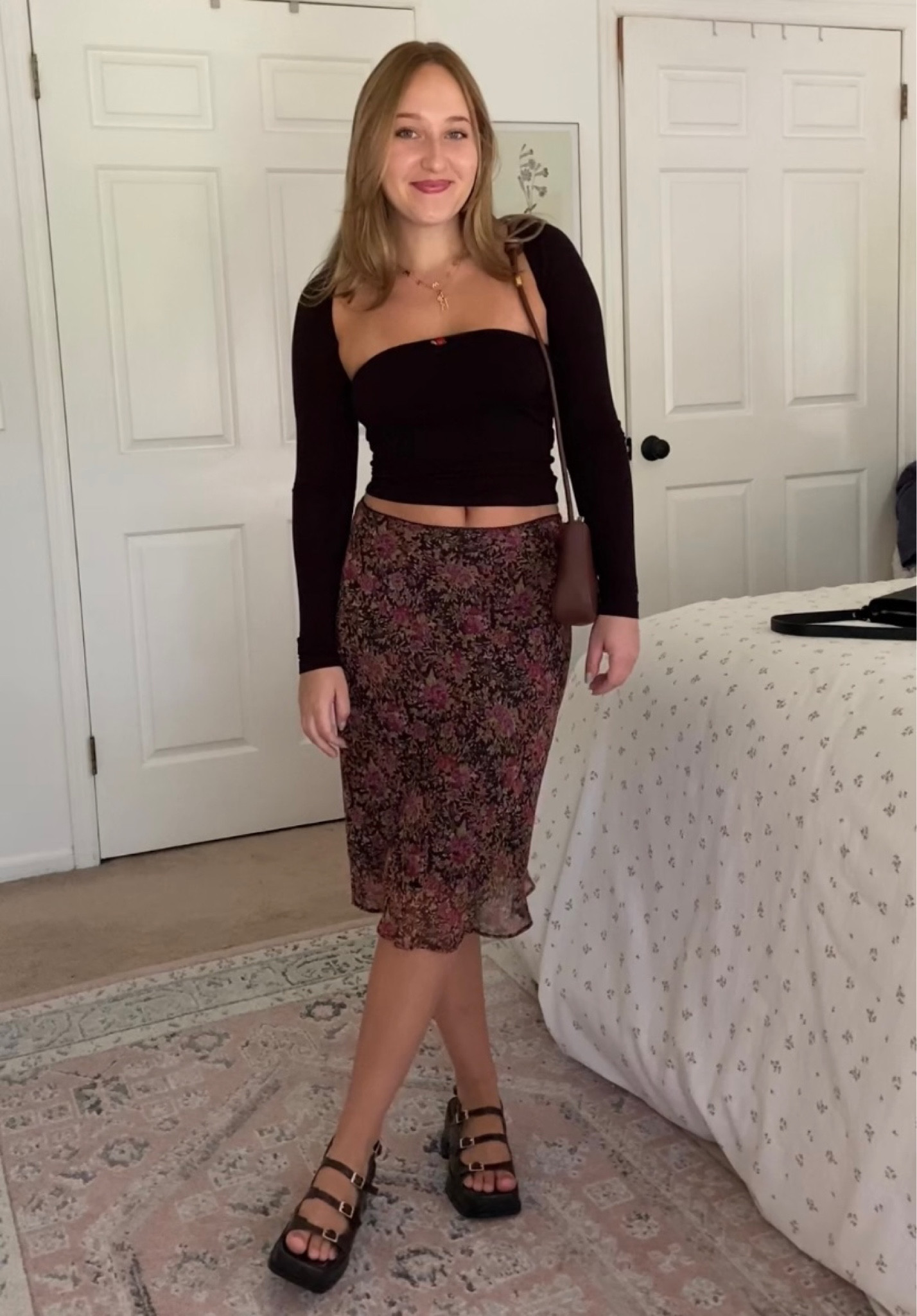 tops are rat boi & skirt is thrifted!