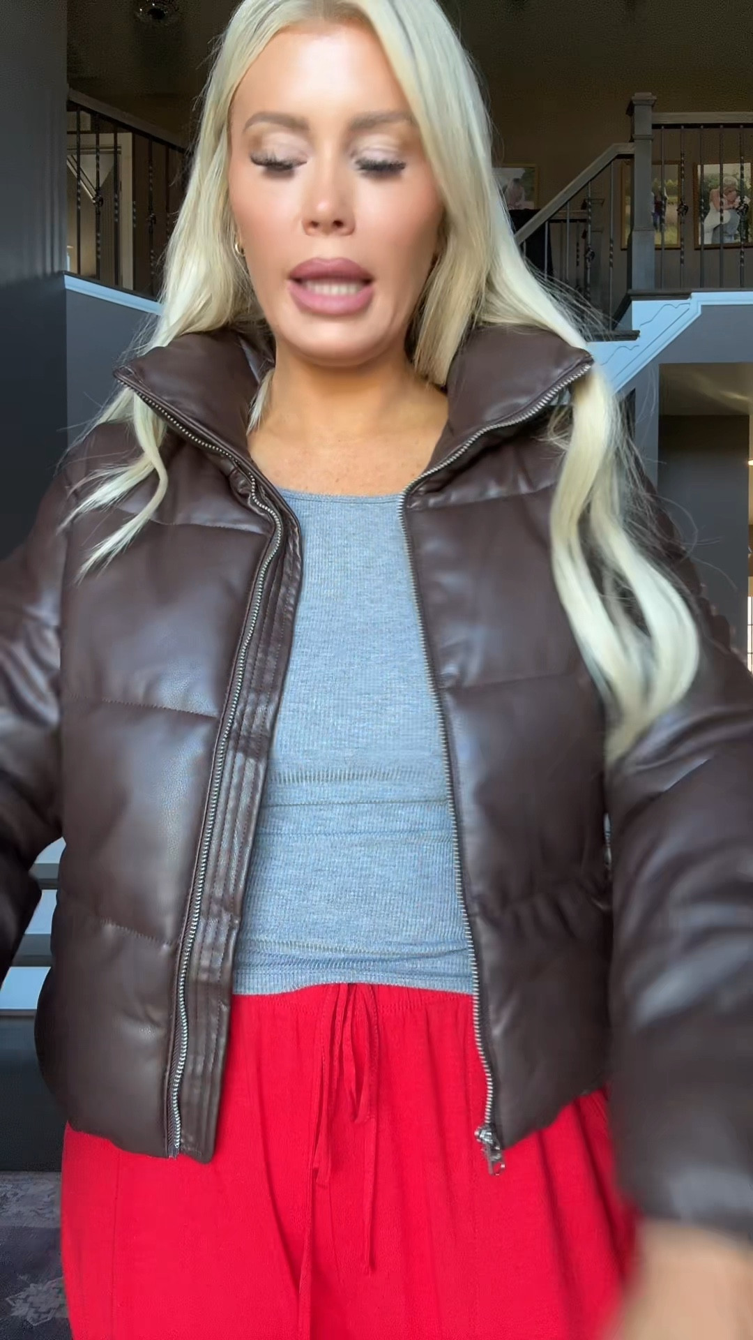 Abercrombie Black Friday haul featuring the CUTEST brown leather winter bomber coat you have ever seen 🤎🤎

#LTKSeasonal #LTKGiftGuide #LTKHoliday