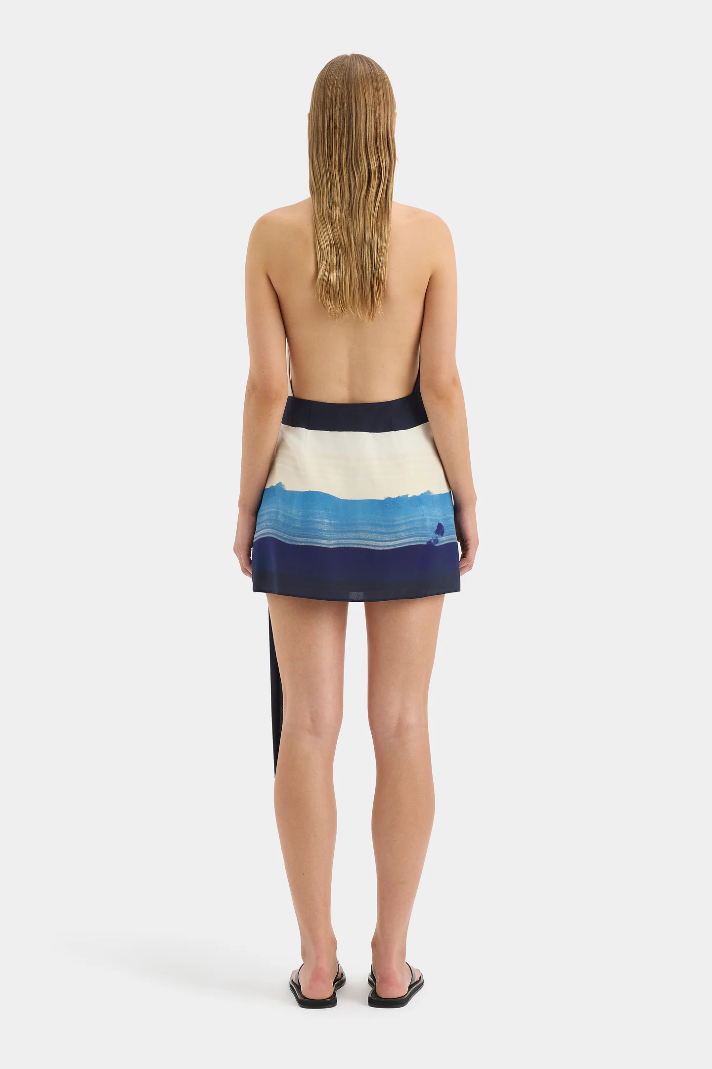 Mariner Wrap Halter Mini Dress | Sir The Label (ANZ)