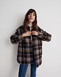 Belrose Shirt-Jacket in Cassel Plaid | Madewell