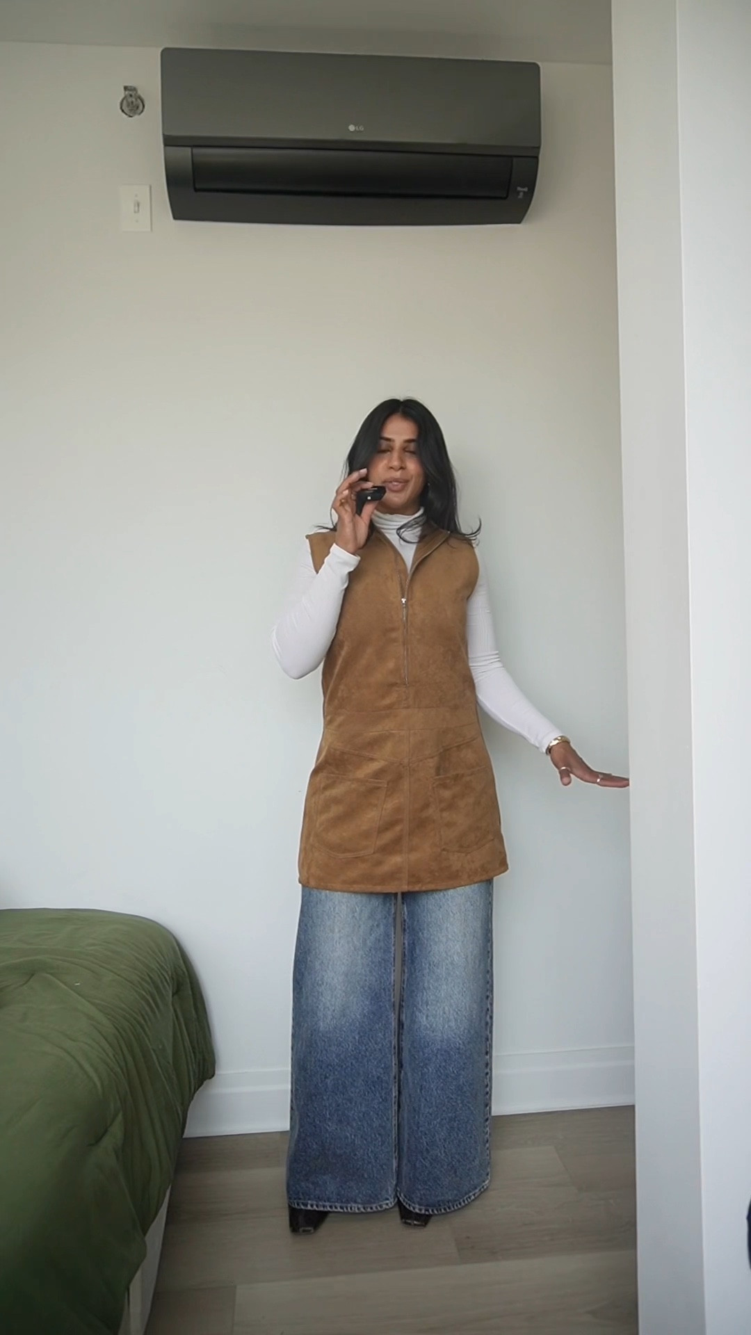 modest spring outfit