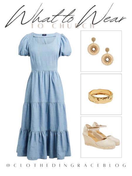 The cutest dress option for church this spring/summer 

#LTKstyletip #LTKunder50 #LTKFind