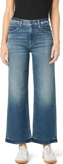 Rosalie High Waist Raw Hem Wide Leg Jeans | Nordstrom Rack