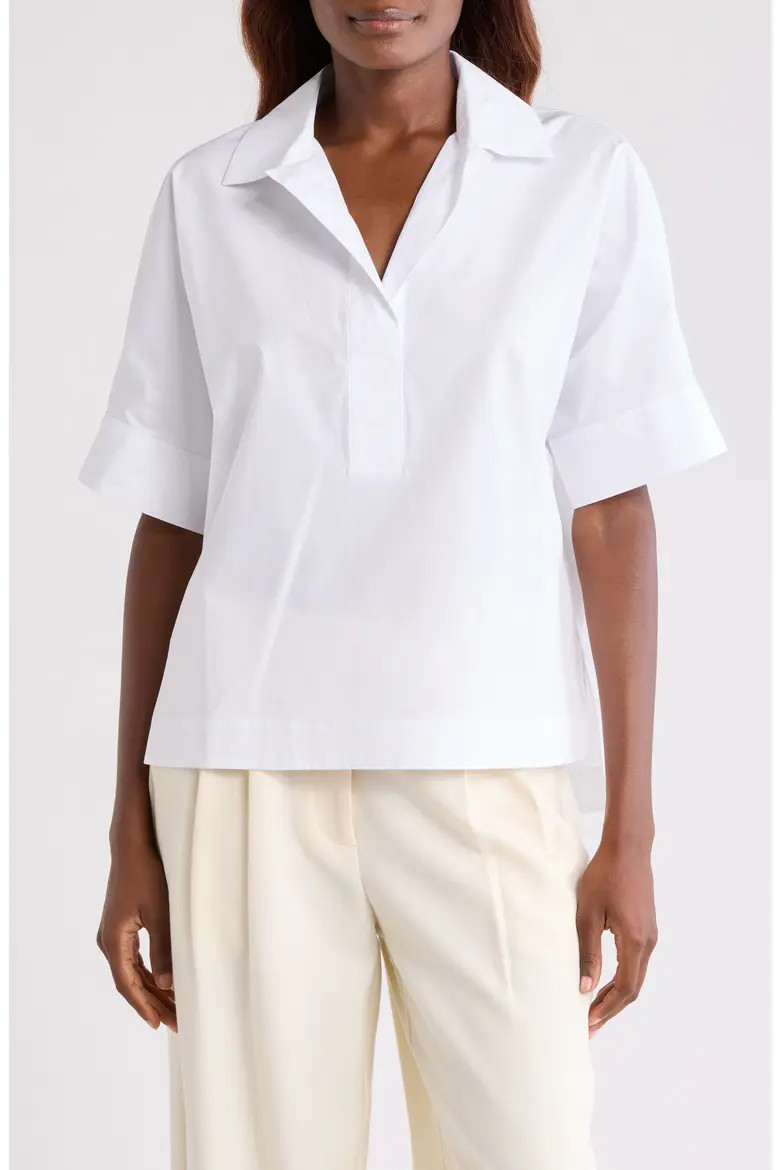 Nordstrom Oversize Poplin Popover Shirt (Women) | Nordstromrack | Nordstrom Rack