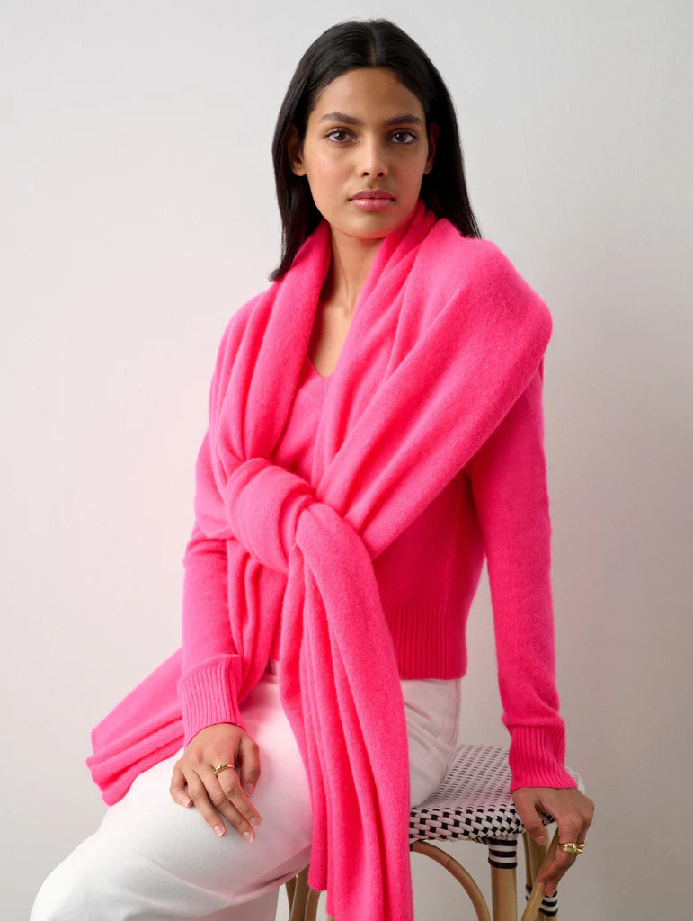 Cashmere Travel Wrap | White and Warren