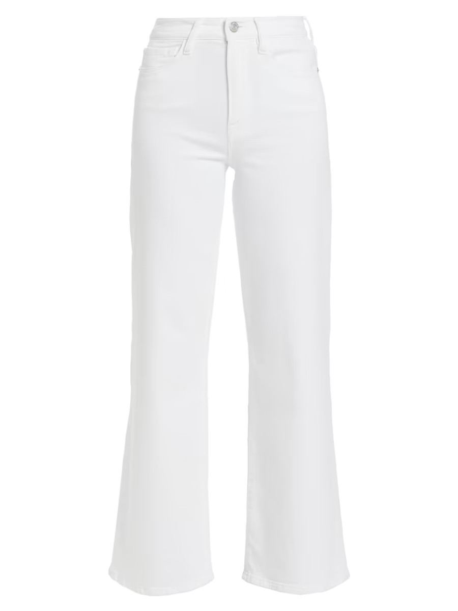 Le Slim Palazzo Mid-Rise Stretch Flare Jeans | Saks Fifth Avenue