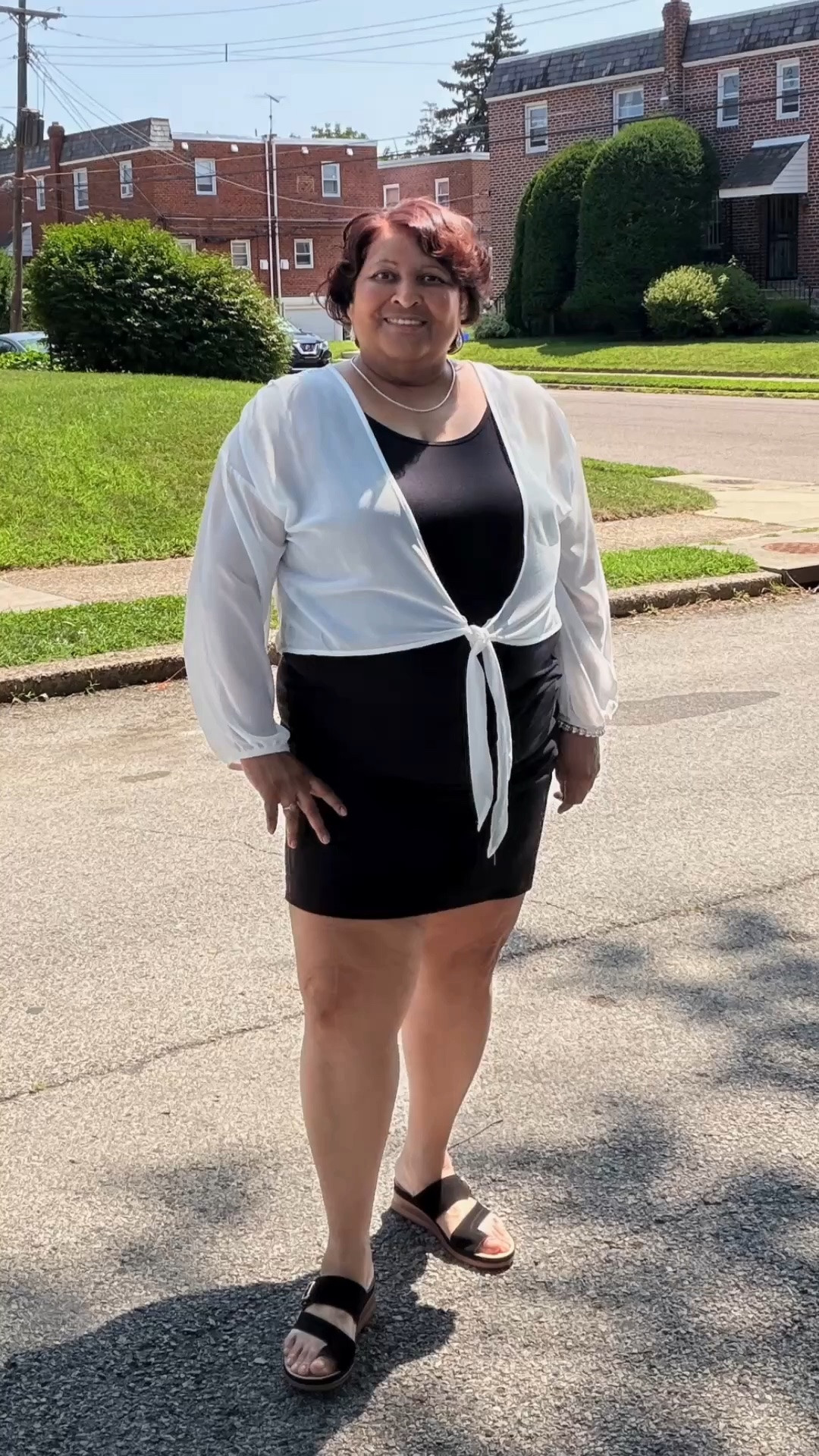 It’s not too hot
Not too cold
Low humidity
Cumulus clouds
Black and white outfit
All sizes are 2X
#lovelyday

#LTKootd #LTKPlusSize #LTKdayinmylife