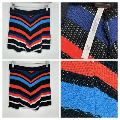 Free People What a Flirt Striped Chevron Mini Skirt Size XS Bratz Mall Goth | eBay US