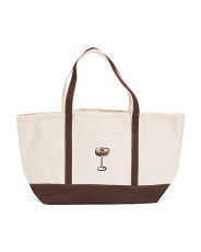 Large Canvas Martini Tote | Handbags | Marshalls | Marshalls