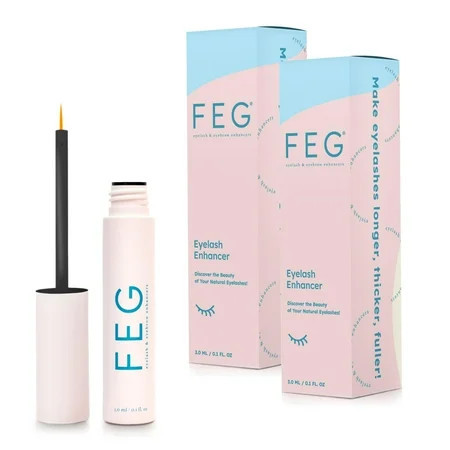 2 X FEG Eyelash enhancer!!! 2 pieces of most powerful eyelash enhancer Serum 100% Natural. Promote enhancement of eyelashes! | Walmart (US)