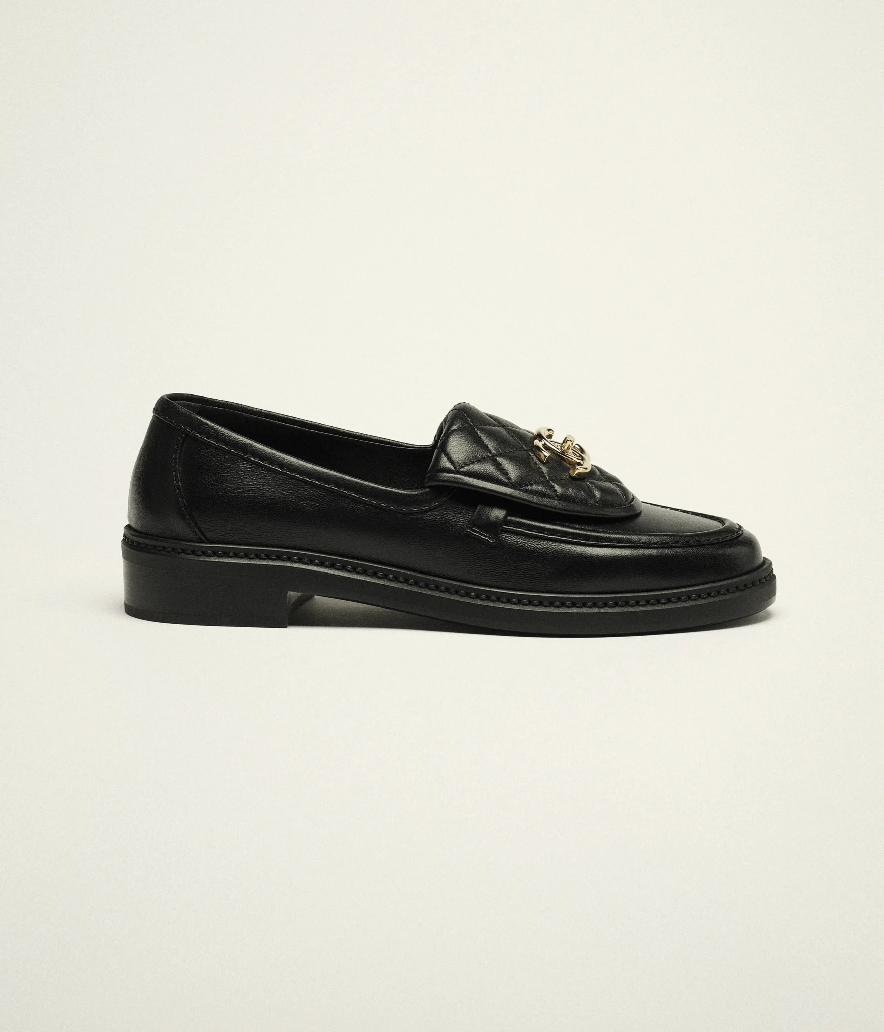 Moccasins - Lambskin, black — Fashion | CHANEL | Chanel, Inc. (US)