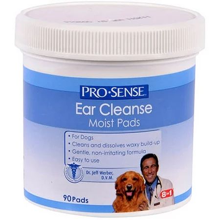 ProSense Dog Ear Wipes, 90 Pads | Walmart (US)