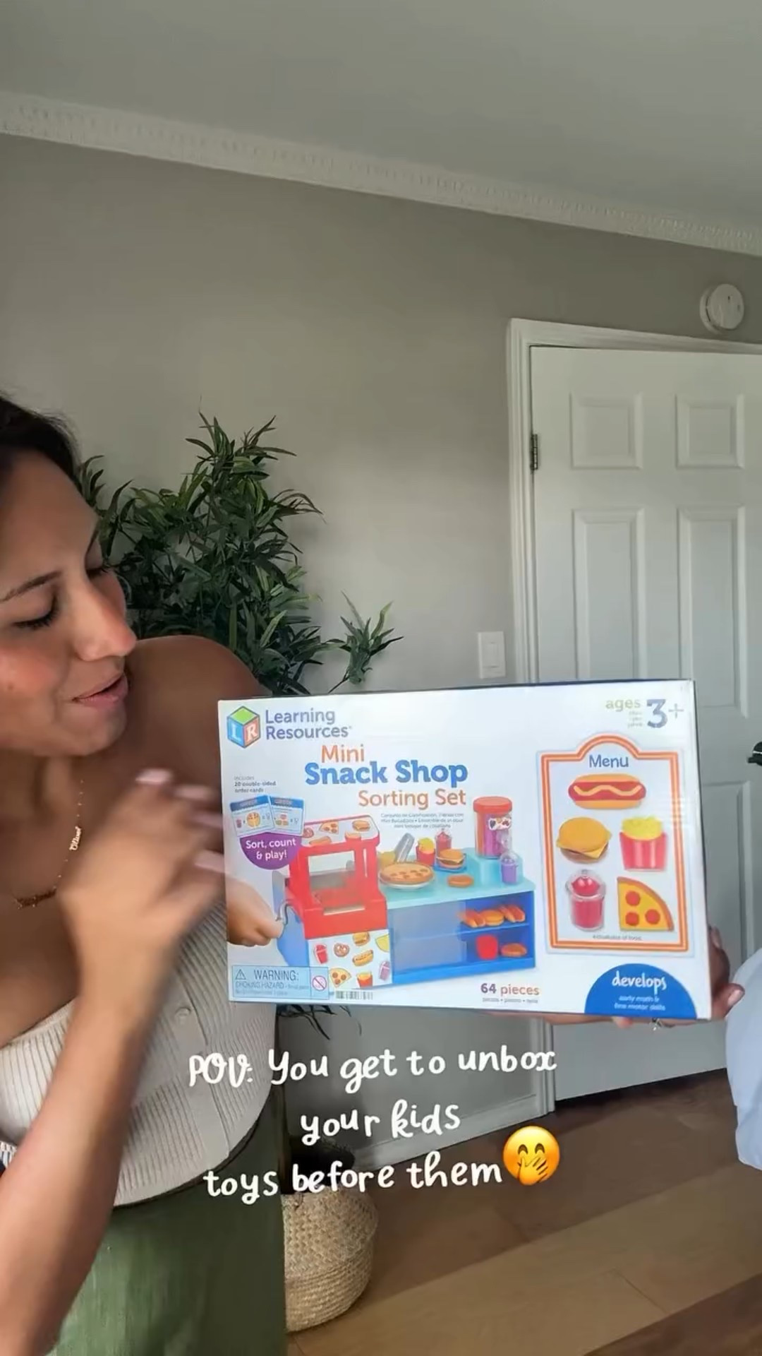 Please don’t tell my boys I played with their toy before them😂🤭

COMMENT “snack shop” for direct link✨

#boymom #learningresources #playandlearn #unboxing #miniatures #dallasinfluencer #momblogger #playroom