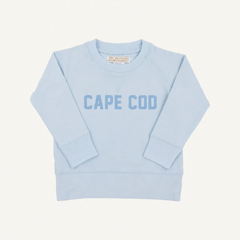 Sir Proper City Hopper Sweatshirt - Buckhead Blue with Barrington Blue | The Beaufort Bonnet Company
